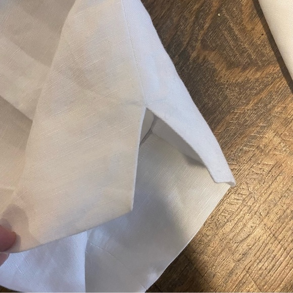 NWT Calvin Klein White Linen Pants Size 18W - Picture 3 of 11